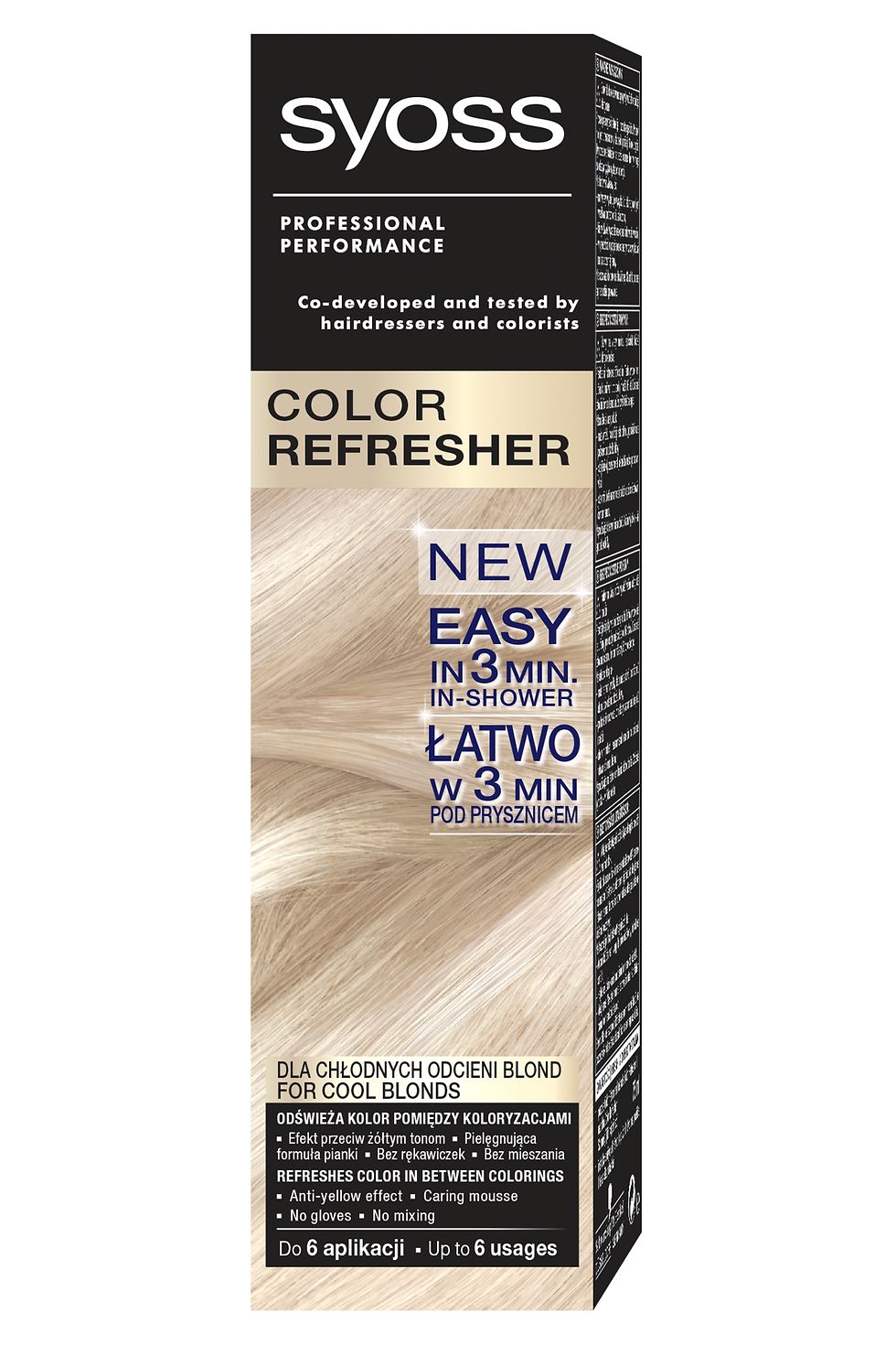 Syoss Color Refresher dla chłodnych odcieni blond