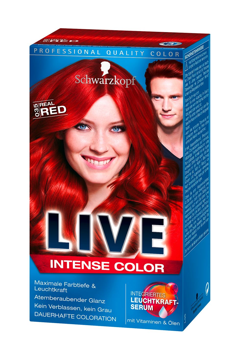 Schwarzkopf Live Intense Color Real Red (L35)