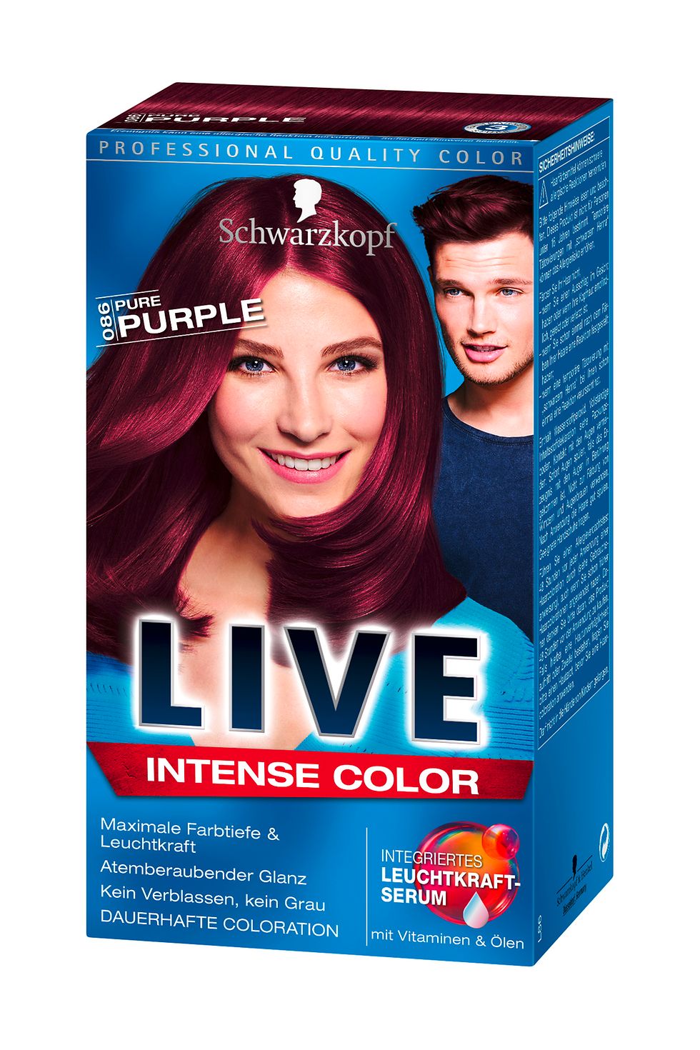 Schwarzkopf Live Intense Color Pure Purple (L86)