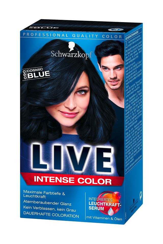 Schwarzkopf Live Intense Color Cosmic Blue (L90)