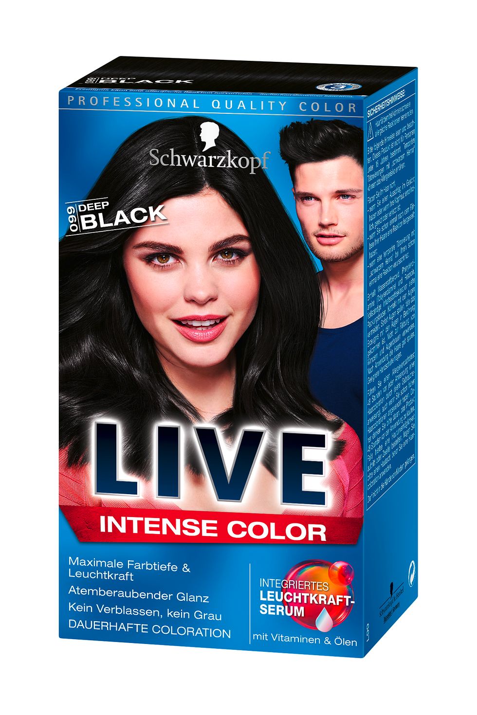 Schwarzkopf Live Intense Color Deep Black (L99)