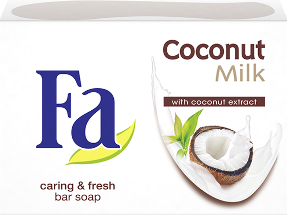 Fa Kokosové mlieko tuhé mydlo, 100 g