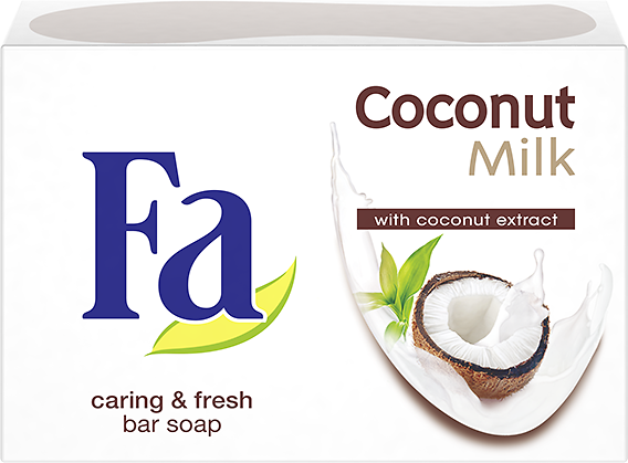 Fa Kokosové mlieko tuhé mydlo, 100 g