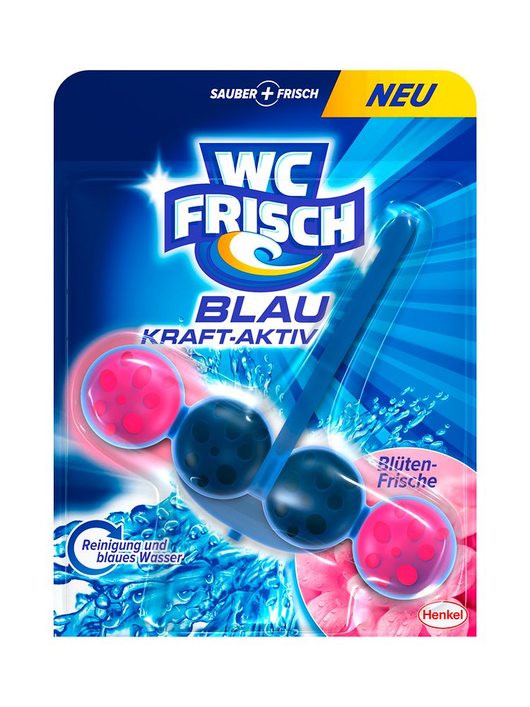 WC Frisch Blau Kraft-Aktiv Blüten-Frische