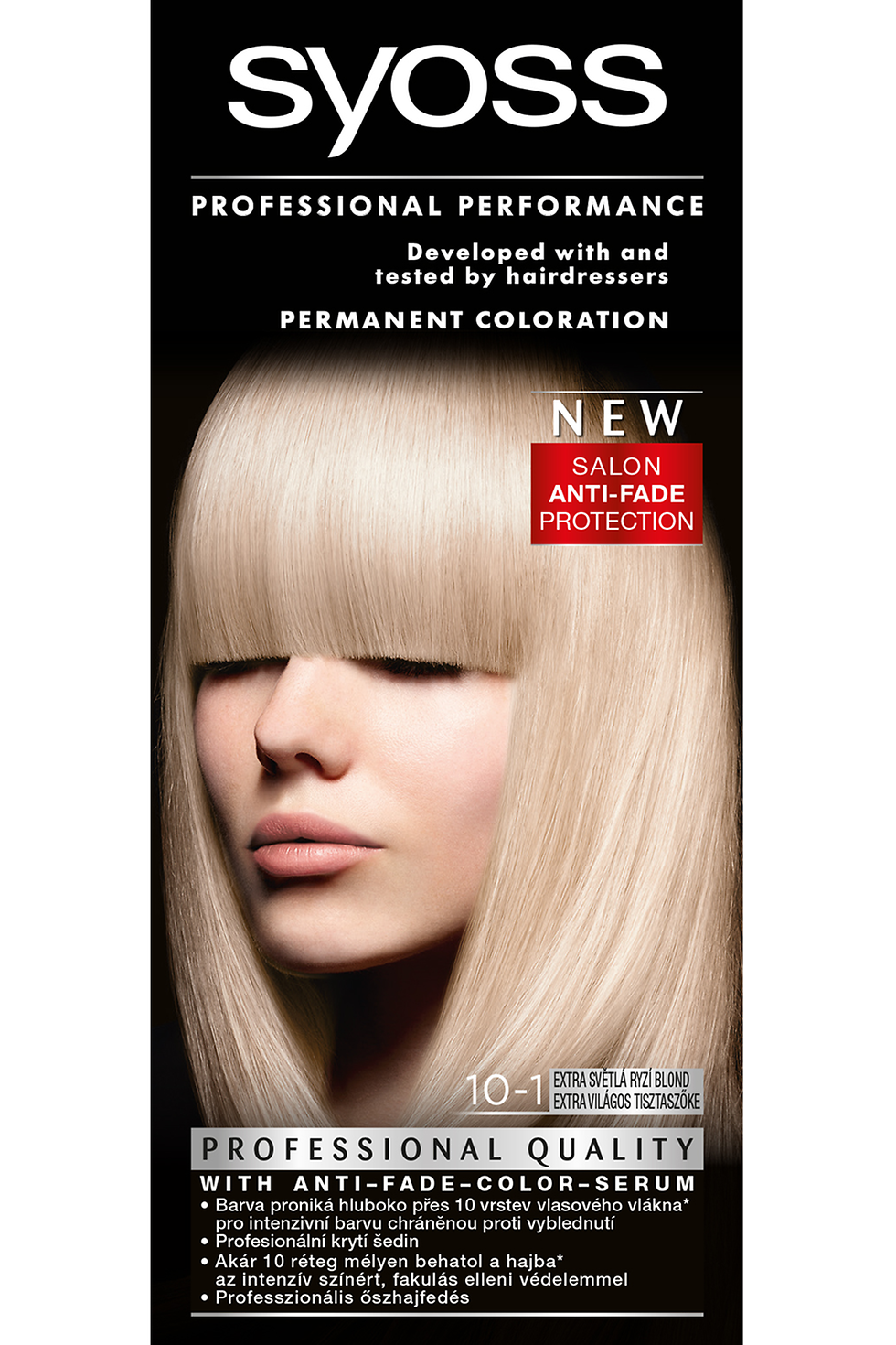Farba na vlasy SYOSS Baseline 10-1 Extra Svetlý Žiarivý Blond