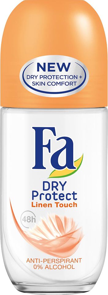Fa roll-on Dry Protect - Jemnosť ľanu