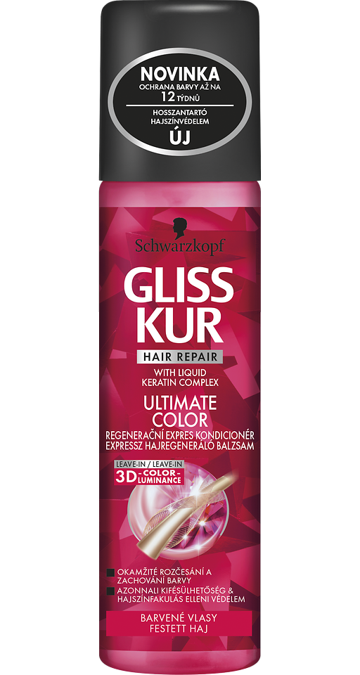 Gliss Kur ULTIMATE Color expresný regeneračný kondicionér