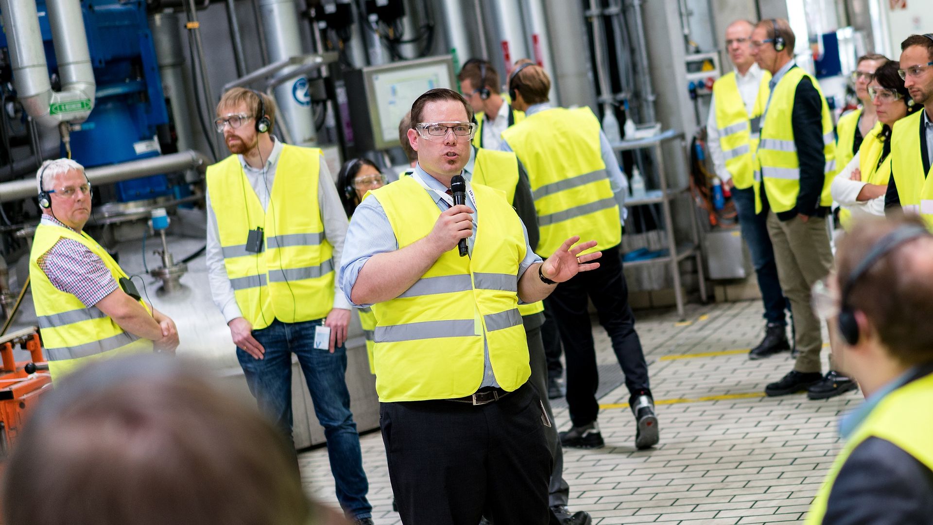 Felix Sobotka, Leiter der Waschmittelproduktion von Henkel in Düsseldorf