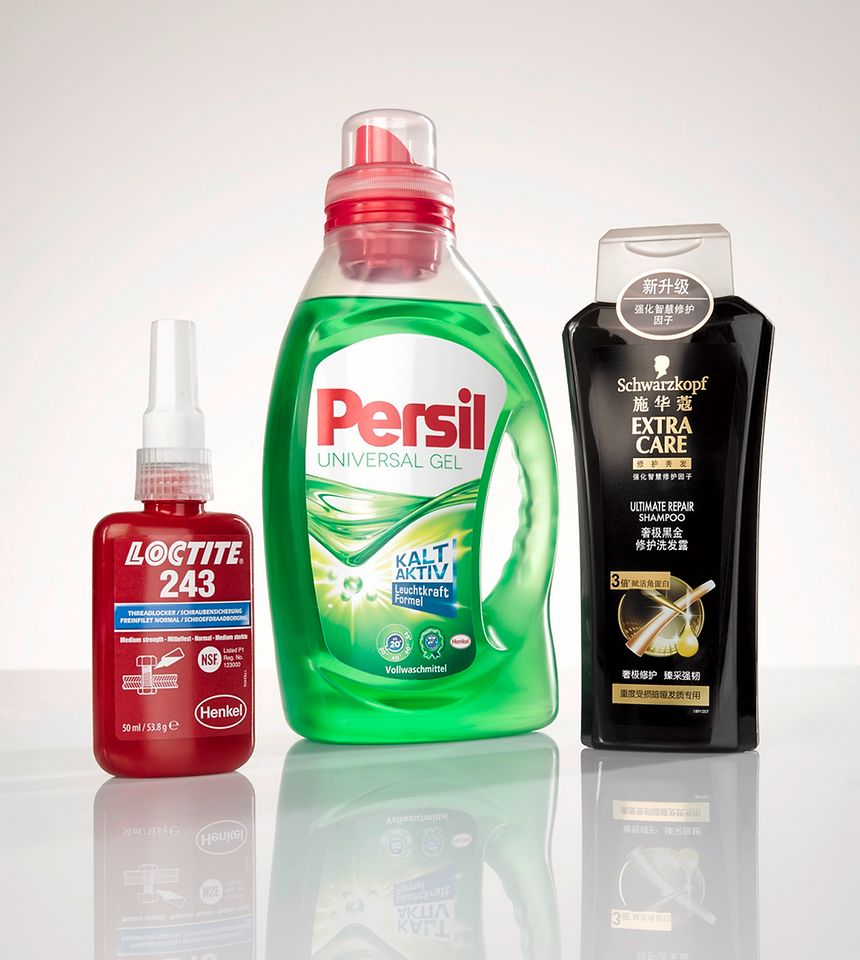 
Henkel’s top three brands – Persil, Schwarzkopf and Loctite – generated combined sales of 5.9 billion euros in 2015.