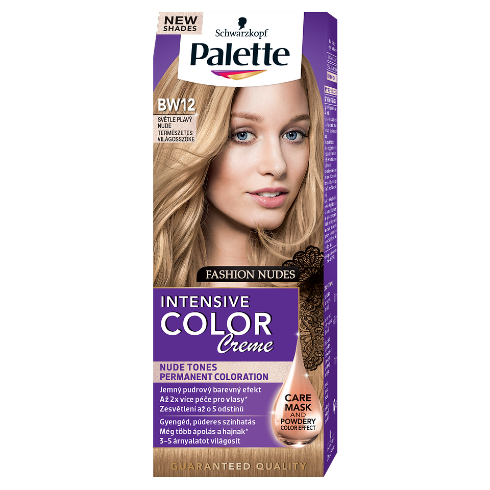 Palette Intensive Color Créme BW12 svetlý blond