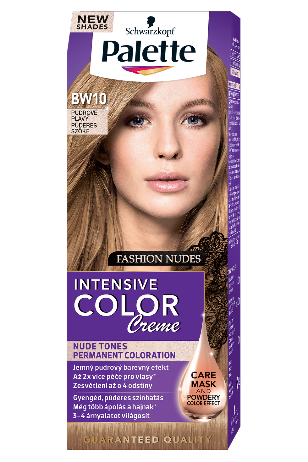 Palette Intensive Color Créme BW10 Púdrový blond