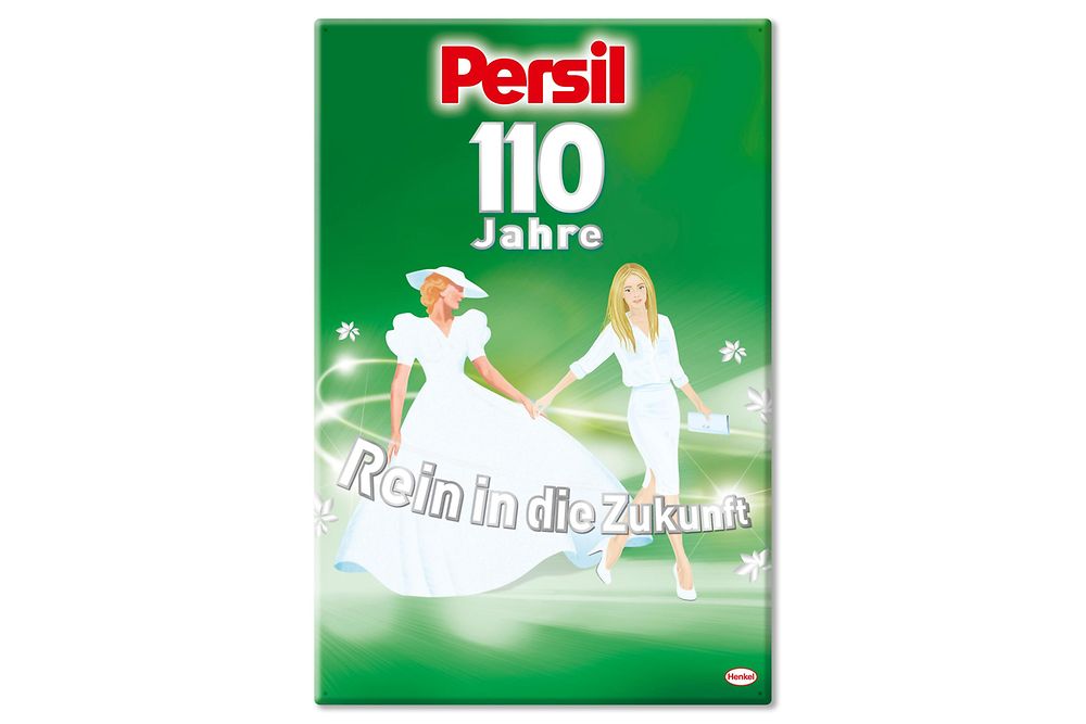 
Persil turns 110 years old.