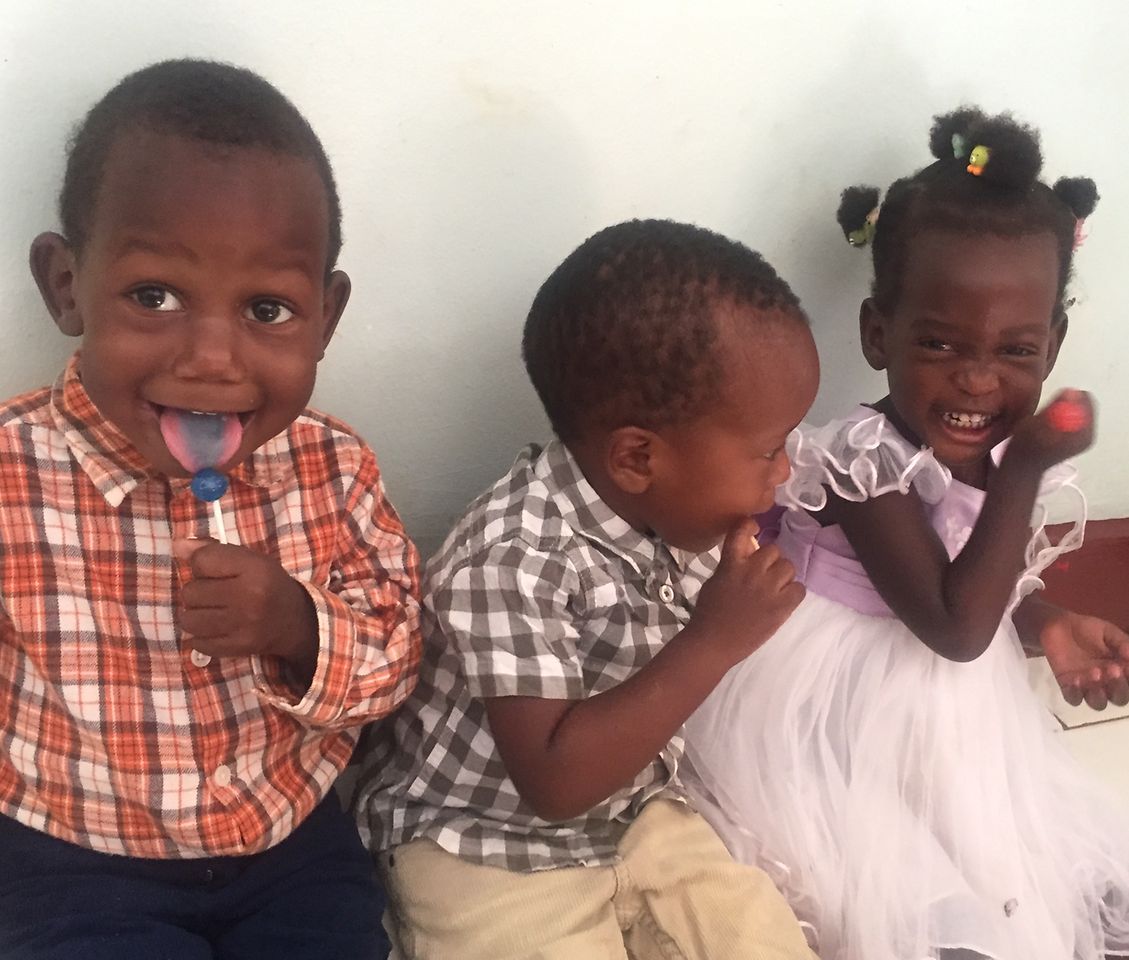 Happy faces of the children in the Sonrise Children’s Home