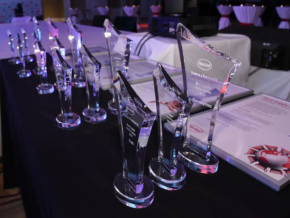 
For the 11th time, Henkel presented 15 awards to its top suppliers for their best-in-class performance in 2017.