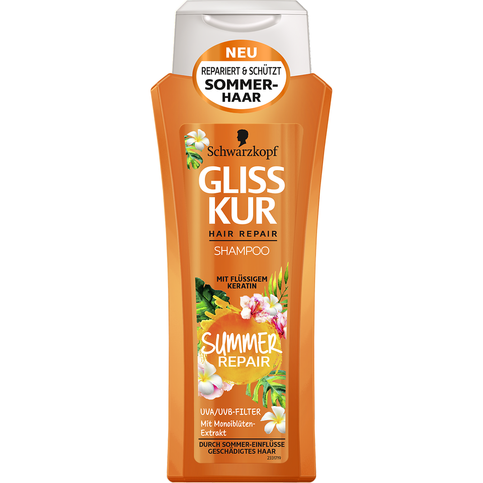 Gliss Kur Summer Repair Shampoo