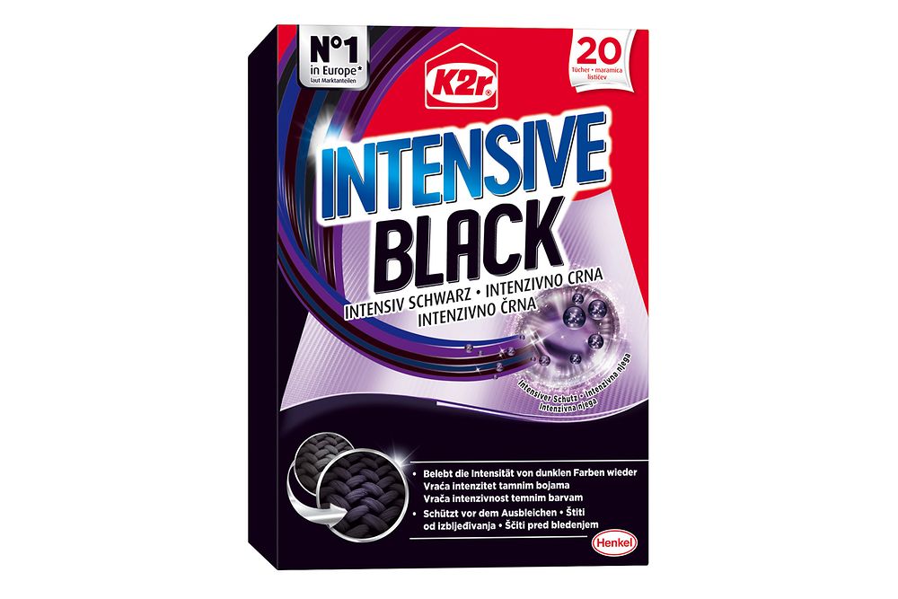 K2r® Intensiv Schwarz Tücher