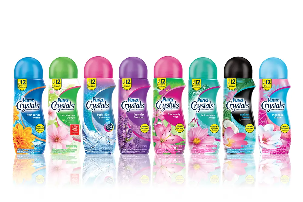 Purex® Crystals™, an in-wash fragrance booster which provides freshness that lasts for weeks, has been named Product of the Year for 2019 in the Laundry Booster category.