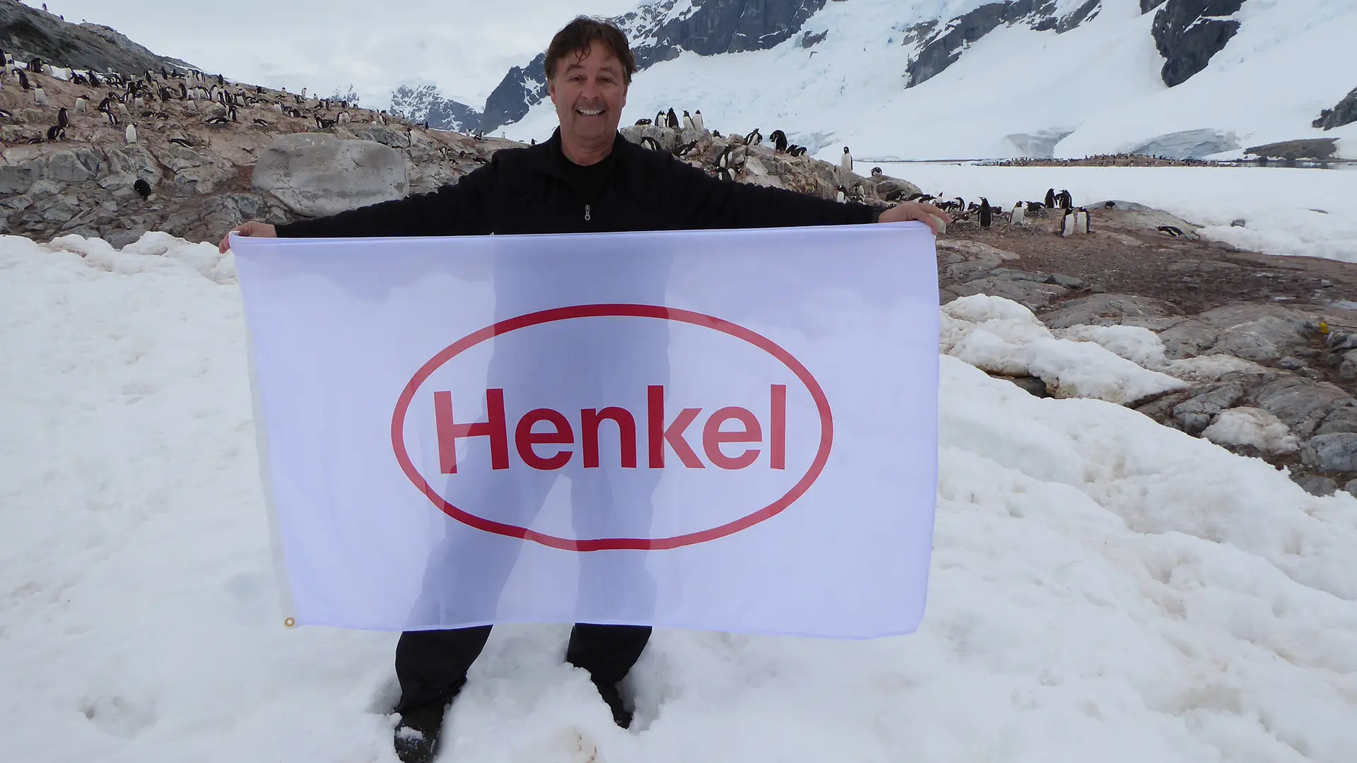 Ahead of his upcoming retirement, Jerry Perkins vacationed in Antarctica, being the first Henkel employee to take the company and its flagship LOCTITE® brand to the continent. Prior to retiring, Perkins served as President of Henkel of North America; Regional Head of Adhesive Technologies Americas, and Global Head of the General Industry business.