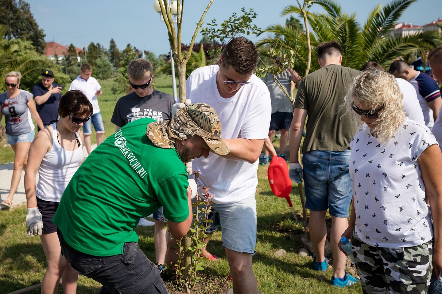 Участники акции высадили около 60 деревьев, которые станут укрытием и кормовой базой для птиц