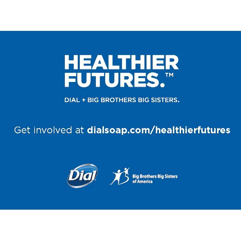 Healthier Futures™ is a joint initiative through Dial® and BBBS. Through events, monetary and product donations, it aims to promote wellness to improve overall health and well-being for all families.