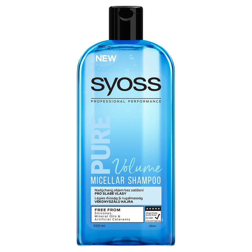 SYOSS PURE VOLUME micelárny šampón