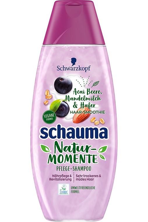 Schauma Natur-Momente Haar-Smoothie Acai Beere, Mandelmilch & Hafer Shampoo
