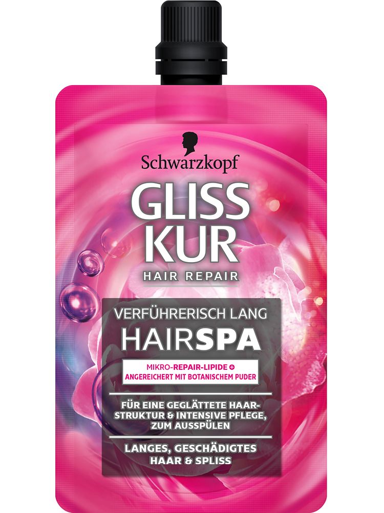 Gliss Kur Verführerisch Lang Hairspa mit Mikro-Repair-Lipiden