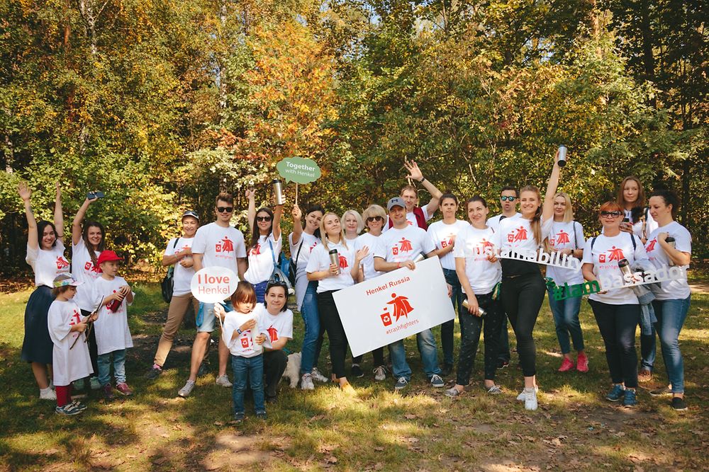 К глобальной акции присоединились более 100 волонтёров Henkel из России